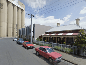 Bruce Street and the Allied Mill